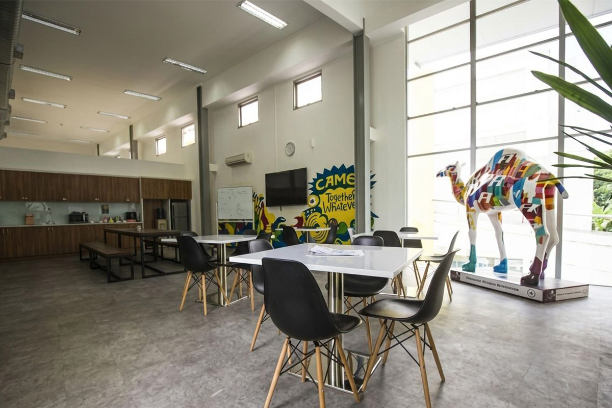 JTI — CAMEL mural canteen