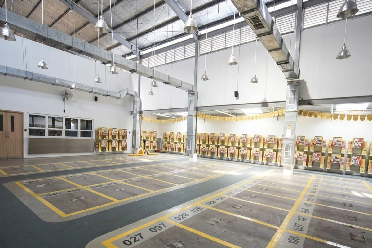 JTI — warehouse and distribution floor