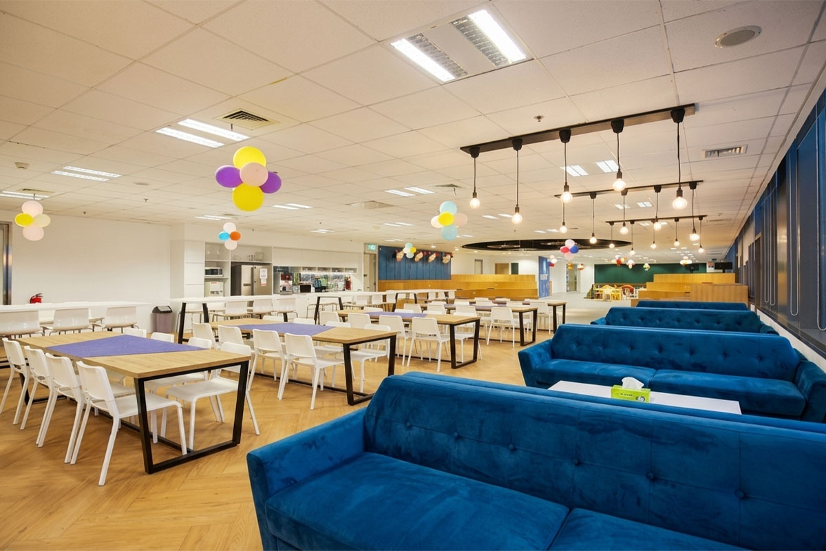 Lazada — communal open space