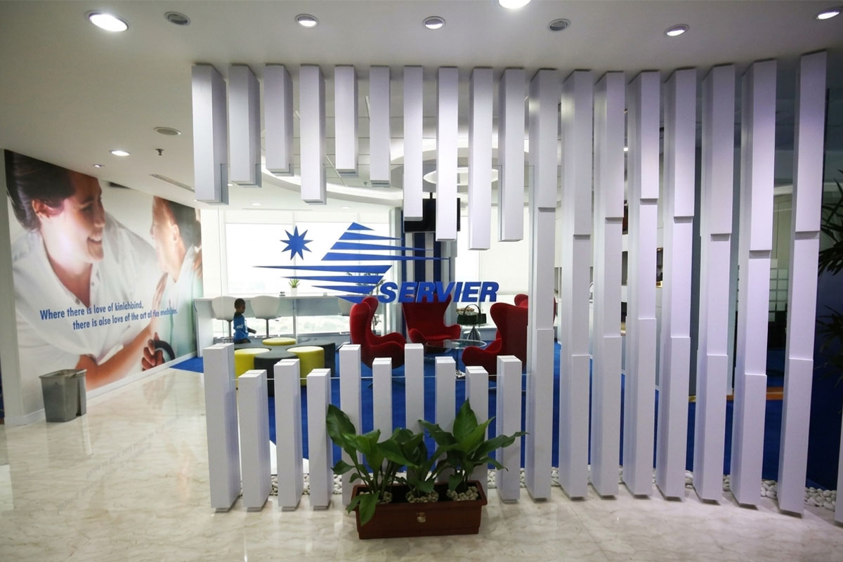 Servier Indonesia workspace reset — TB Simatupang Jakarta